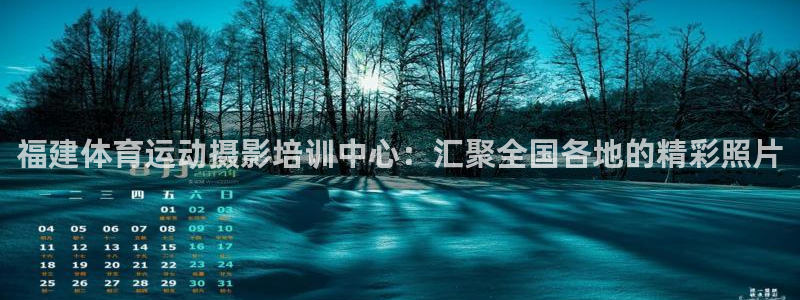 福建体育运动摄影培训中心：汇聚全国各地的精彩照片